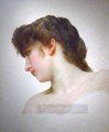 EtudedetetedeFemmeBlondeprofil 1898 Realismo William Adolphe Bouguereau